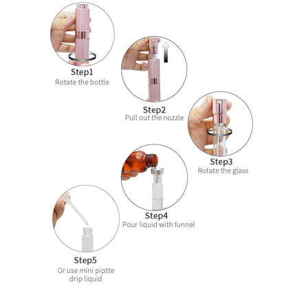 Refillable Travel Perfume Atomizer 8ml