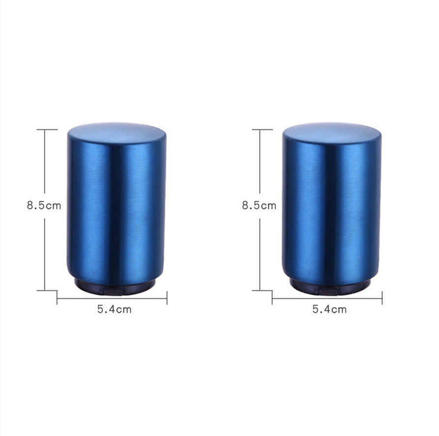 Portable Magnetic Automatic Beer Bottle Opener Bar Accessories Decor Stainless Steel Wine Can Openers with Brushed Metal 2f09