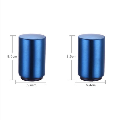 Portable Magnetic Automatic Beer Bottle Opener Bar Accessories Decor Stainless Steel Wine Can Openers with Brushed Metal 2f09