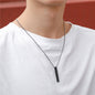 Versatile Hip Hop Geometric Stainless Steel Pendant Long Necklace 2f3331df fc1e 4fbc bf99 fac4ab1c5c30
