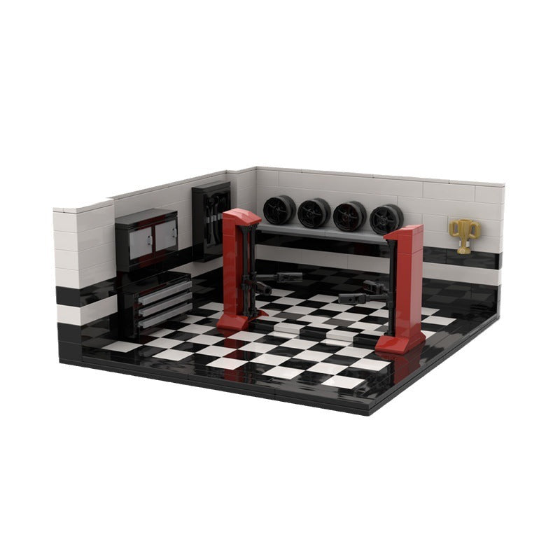 Garage Parking Lot Plastic Building Blocks Toy Model Ornaments 2f53772c c614 4f2f 9557 dff438b18a05 f7cbe21a eade 49a6 80b3 b