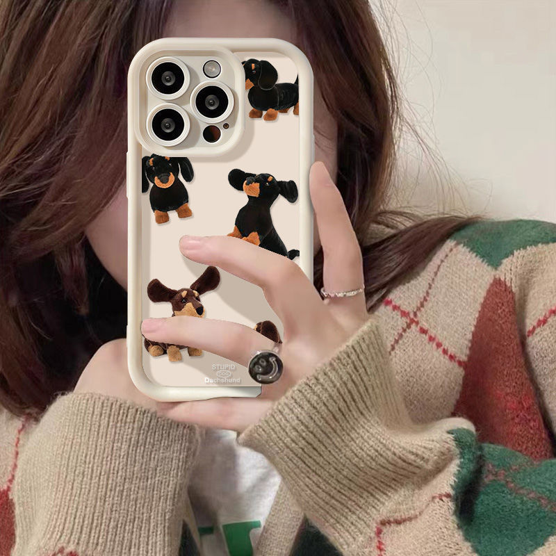 Cream Sausage Dog Phone Case 2f6d765d 89e4 47a8 a6c8 c8fd3fc0c644