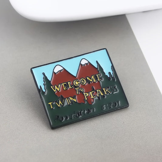 Love Double Peak Cartoon Character Pin Accessories 2f9662c6 f981 4ee2 ad2d ff0cfaca711d