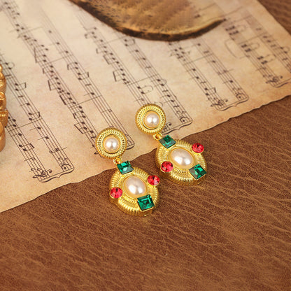 Court Style French Style Middle-ancient Earrings 2fa009d6 1411 45d1 815c e58280ed6bc8