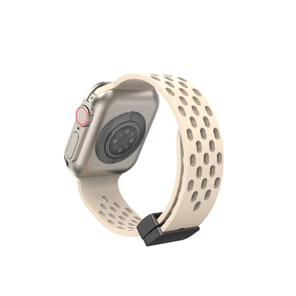 Watchs8 Universal Hole Ventilation Magnetic Suction Silicone Strap 2fab37f1 39ec 494f b274 aa824eb21df0