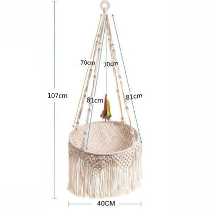 Nordic Bohemian Woven Tapestry Net Pocket Cat Nest 2fab81ca c3fd 4a18 8266 016fbee26b44