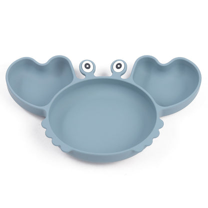 Silicone Split Cutlery Crab Plate For Infants 2fabb3ac 34fd 433f bd84 4f1f351dd8df