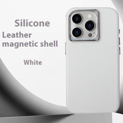 Silicone All-inclusive Leather Phone Case Magnetic Suction - 图片 11