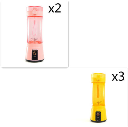 Portable Electric Fruit Juicer Wireless USB Rechargeable Mini Mixer Multifunction Summer Smoothie Blender Machine Kitchen Sup
