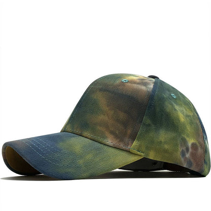 Tie-dye Baseball Peaked Cap Outdoor Casual Sun-proof Hat 2fbd0cf7 fb0c 4252 9e1f 1e36908ac283