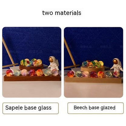 Creative Colored Glaze Luminous Crystal Ball 2fc267d8 8fc9 4d6b aa95 f1a00ae6c123
