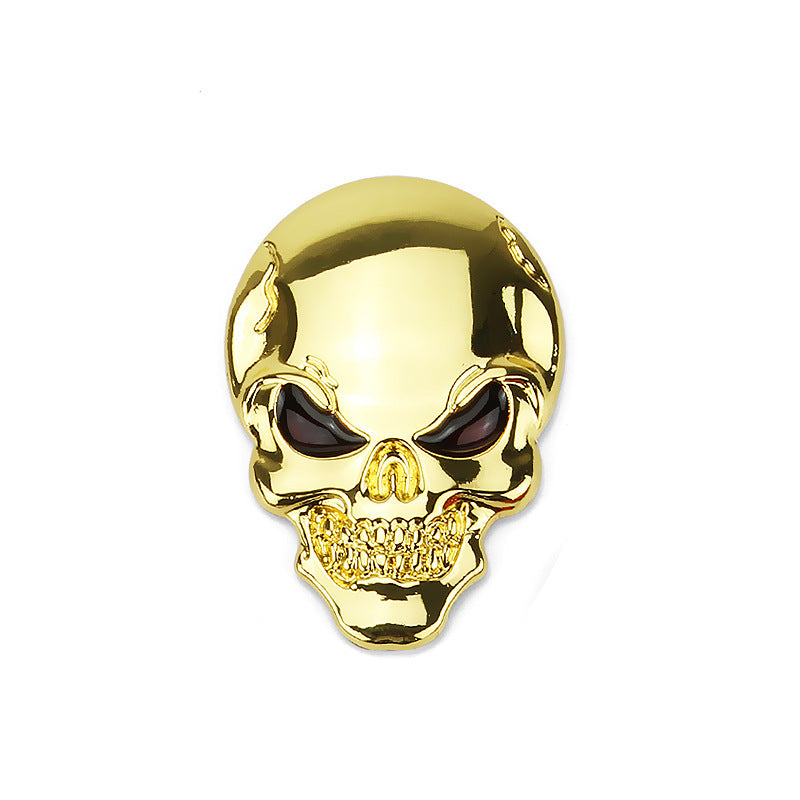Car Metal Skull Sticker Body Sticker Red Eye Ghost Head 2fe65be8 dba6 460e 9736 92457d46aae4