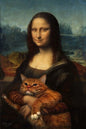 Da Vinci Mona Lisa spoofs canvas painting 3000732140785