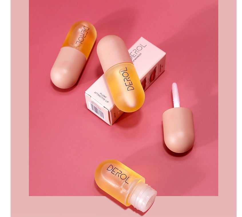 Day Night Instant Volume Lip Plumper Oil Clear Lasting Nourishing Repairing Reduce Lip Fine Line Care Lip Beauty Cosmetic 303