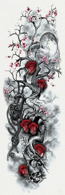 Full arm tattoo stickers