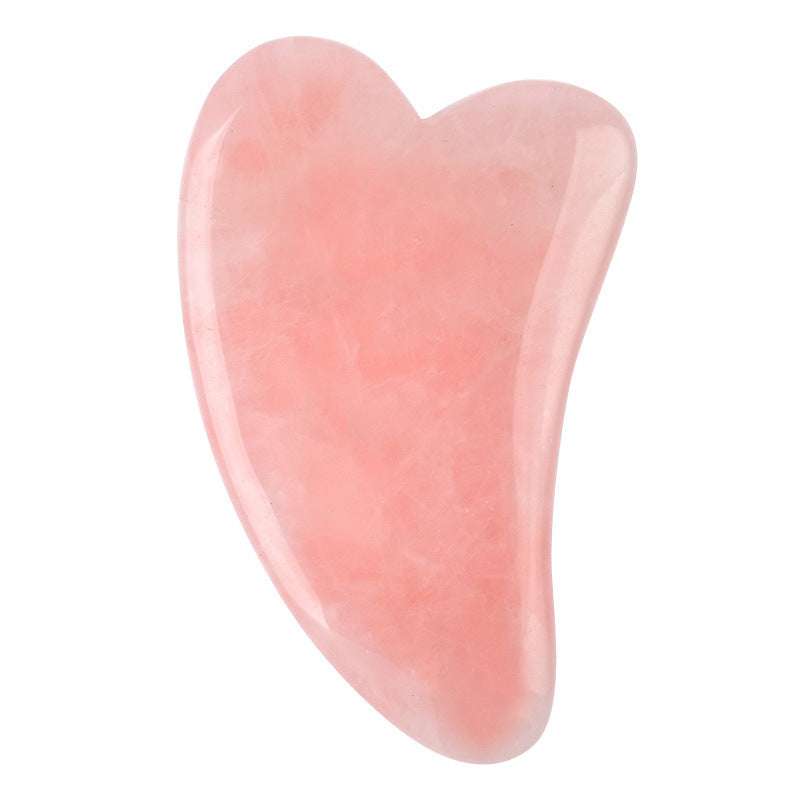 Whole Massage Gua Sha Tools Natural Rose Quartz Massage Stone 3037142904540