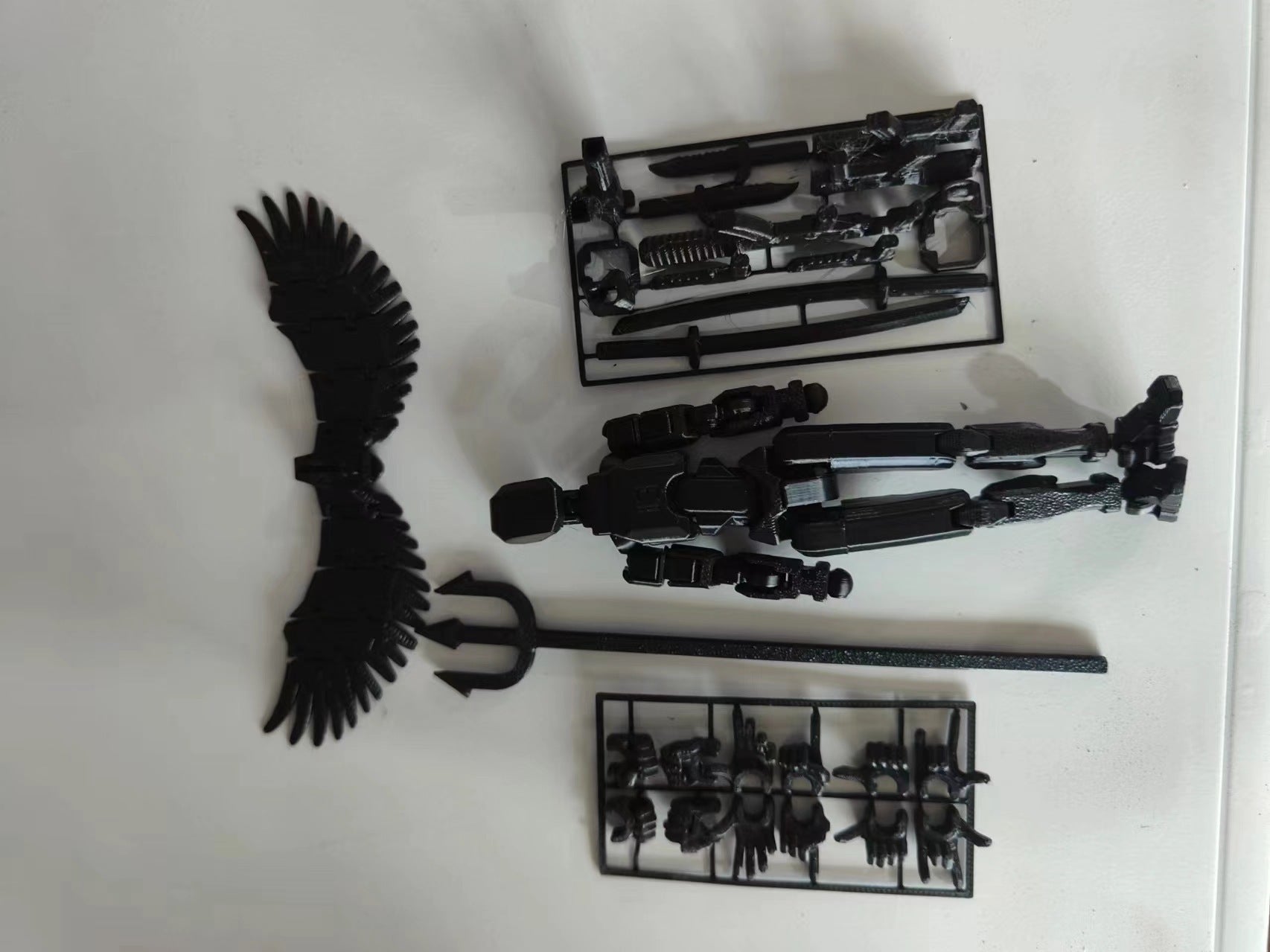 Lucky Puppet Joint Movable 3D Printing Doll Angel Toy 3038feae 0b45 4028 85db 6b9f23c48f33