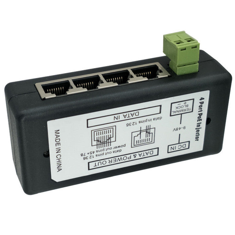 Four Port Centralized TV 4Ch Poe Syringe Box DC 304047a1 3189 48a2 b47b f2a754e365d3