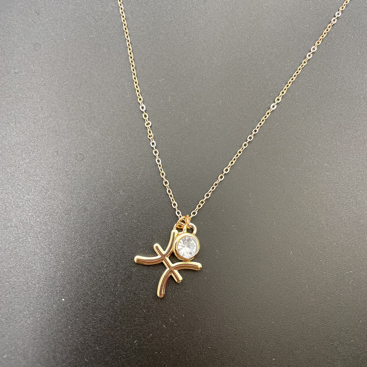 Symbol Letter Image Colored Diamond Necklace Pendant 3046c9e3 37fa 47b8 a0d9 d0a190207442