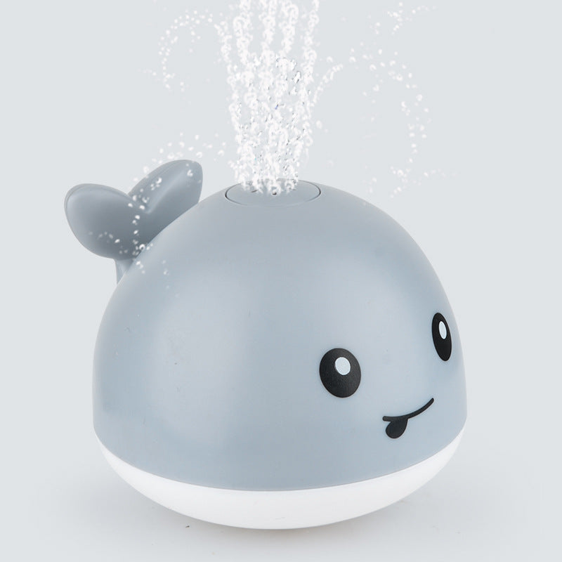 New Baby Bathroom Bath Electric Induction Whale Spray Small Toy 30502422590