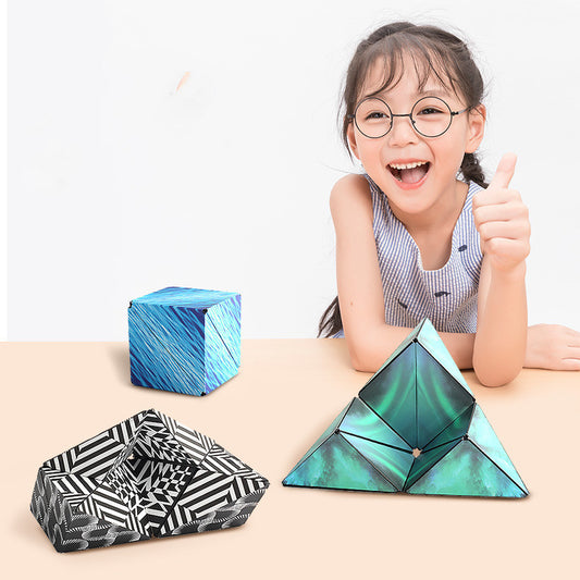 Super Cool 3d Geometric Magnetic Cube Training Puzzle Variety Puzzle Children's Toys 305806ff a235 4906 8313 a549f1b12dce
