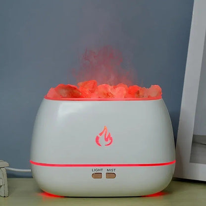 Salt Stone Simulation Flame Aroma Diffuser Heavy Fog 305db039 f6ec 4aef b26b e2e0d968be38