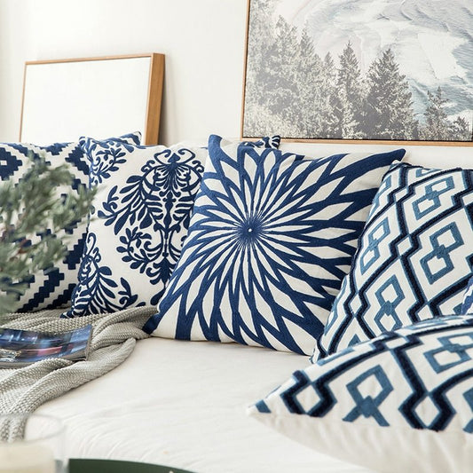 Classical embroidered home pillow without core 3063258909350