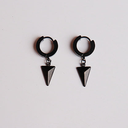 Earrings Stainless Steel Triangle Pendant 3072c9bc ec59 4239 8ce7 5eed1a678dc7