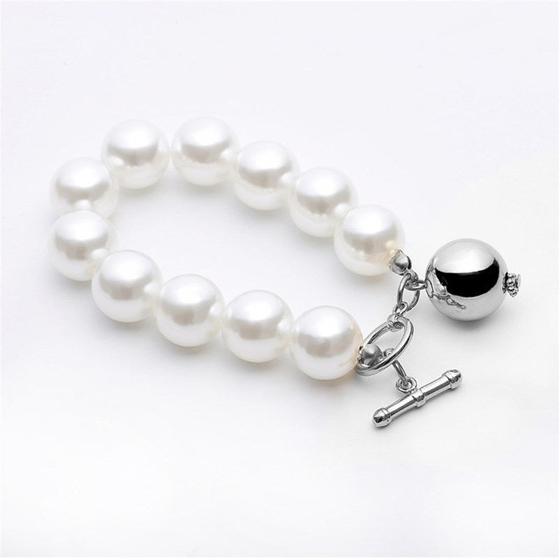 Imitation pearl bracelet 307652346046