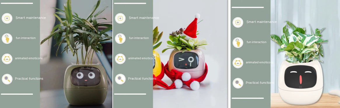 Smart Planter Endless Fun Over 49 Rich Expressions 7 Smart Sensors And AI Chips Make Raising Plants Easy And Fun 307d6781 6e7