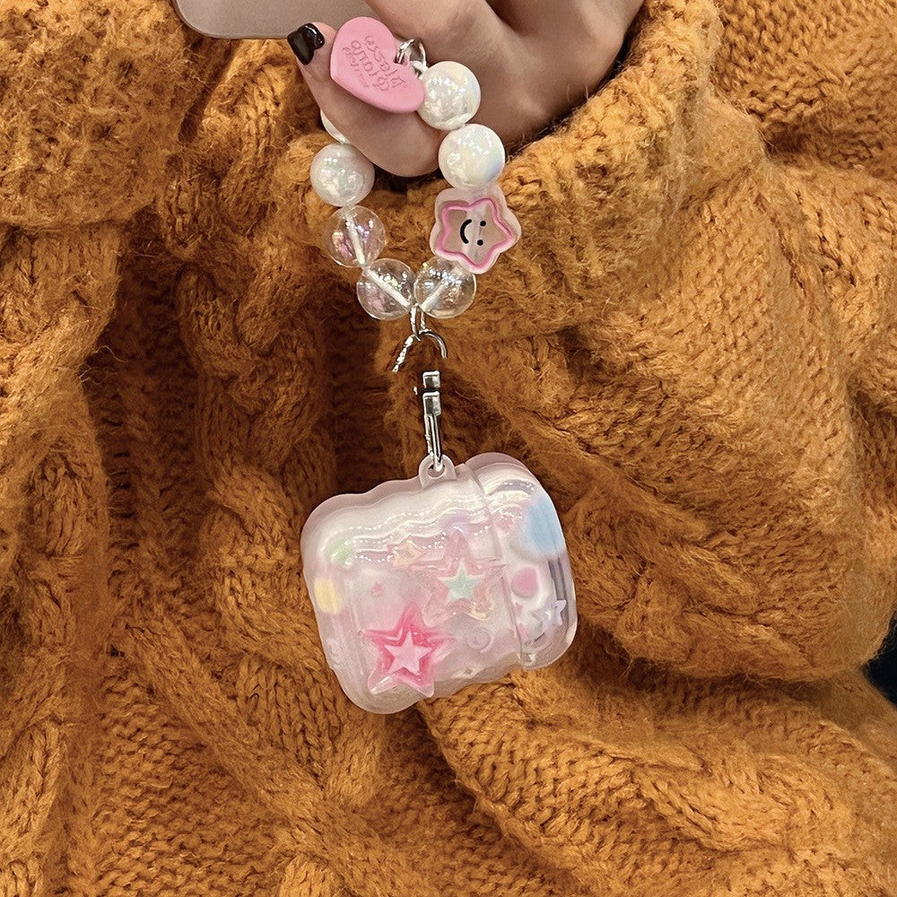 Han Maiden Sweet Girl Gradual Change Star Headset Protective Case 307fe1dc c015 4587 ae97 72884310ec53