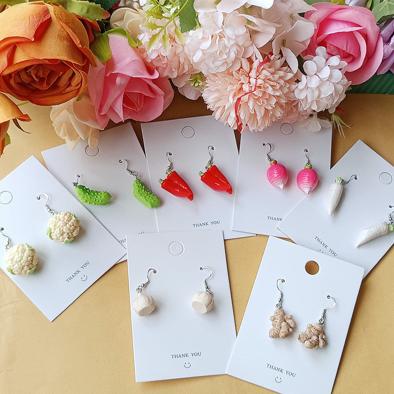 Kitchen Vegetable Series Earrings For Women 3088e24e dbda 4a7c 94c4 fce582913a62