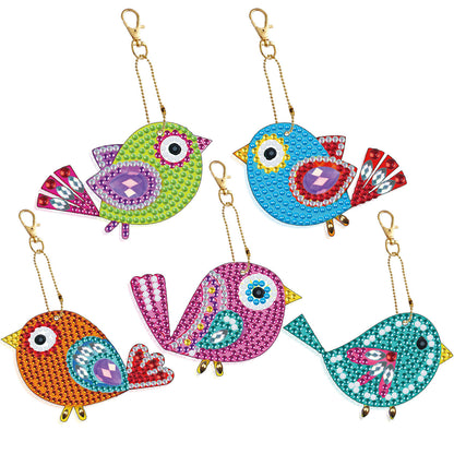 5D Diamond Drawing Keychain Double Sided Irregular - HD Wireless Product #6