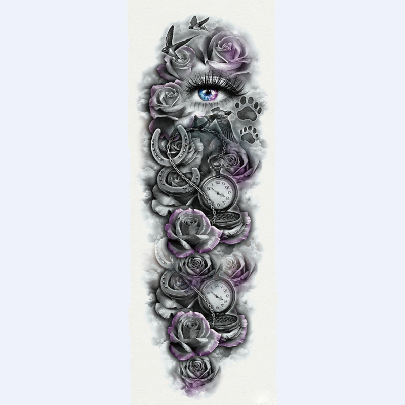 Full arm tattoo stickers