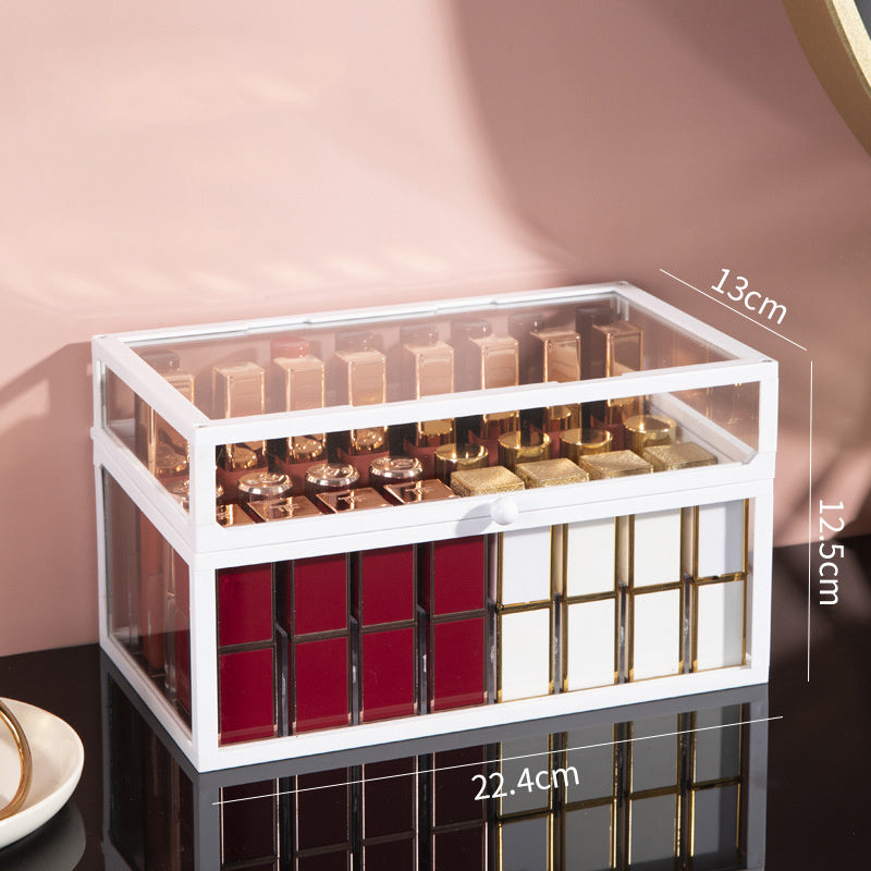 Large-Capacity Dust-Proof Storage Box With Lid 309543156796