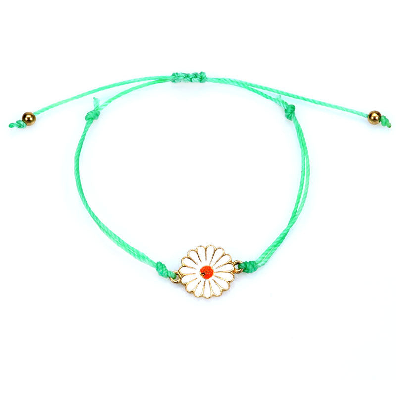 Woven Sunflower Bracelet 3099887308486