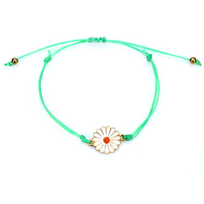 Woven Sunflower Bracelet 3099887308486