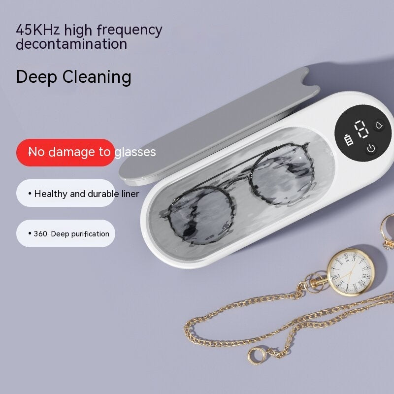 Glasses Washing Machine Ultrasonic Display Household Portable Small Automatic Cleaning Device 309aeaa5 a282 4ba3 865d 9395161
