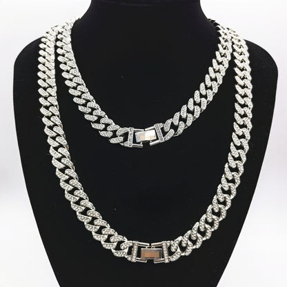 Simple Men's Hip Hop Cuban Necklace 309e6970 5474 4c73 9b90 f44119f5b09a