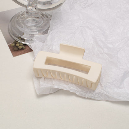 Simple Ins Frosted Cream Plate Hair Clip 30a754f7 0841 4544 9744 53692eab1d67