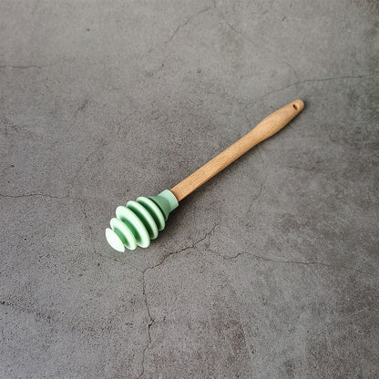 Spot Manufacturers Direct Food Grade Silica Gel Honey Stir Bar Silica Gel Bee Stir Bar Food And Beverage Stir Bar 30ae7704 52