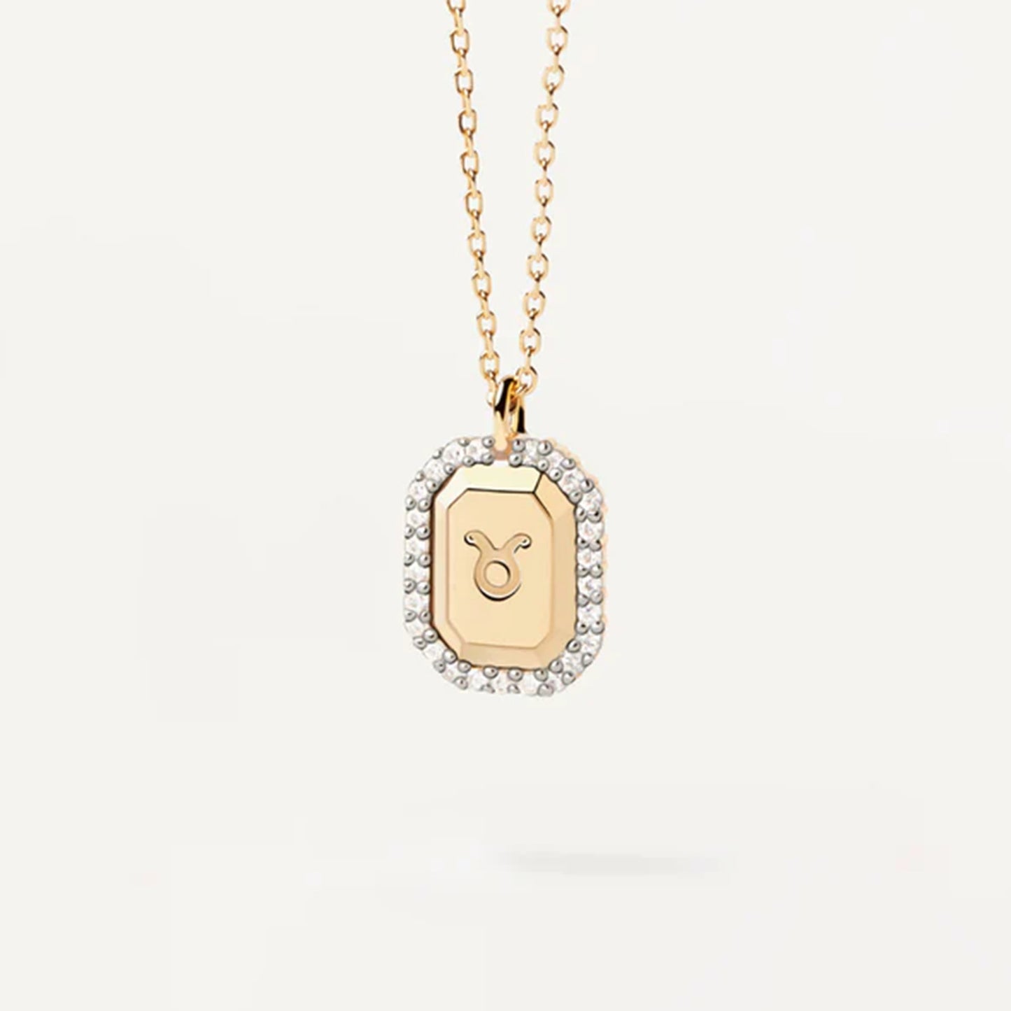 S925 Sterling Silver Twelve Constellation White Zircon Ladies' Pendant Necklace 30b6f23d 5747 48ab a31e 6a753f8d7a0a