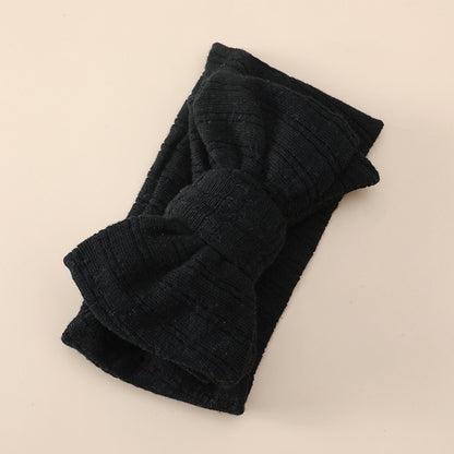 Cute Bowknot Cotton Elastic Baby Hair Band 30bfe9d4 4cc1 4da3 a5fa 2e4d1aac7db1