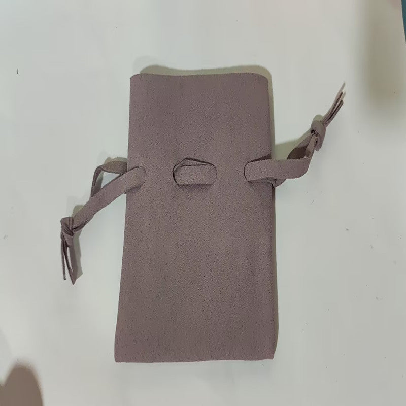 Microfiber Leather Jewelry Clamshell Bag 30cc2ee9 c678 479c 98fe 93357b838552
