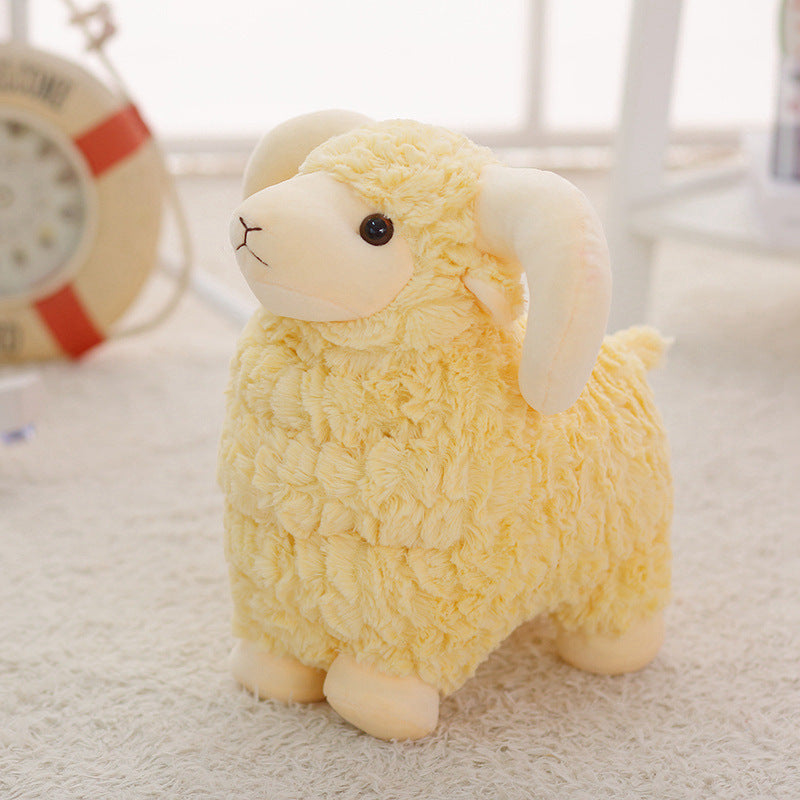 Simulation goat doll plush toy 3103577878559