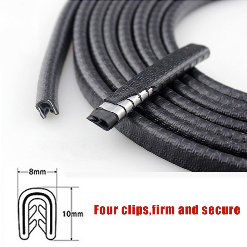 Universal Built-in Steel Disc Car Anti Collision Strip Auto Door Edge Scratch Protecter Bumper Strip 310746072011