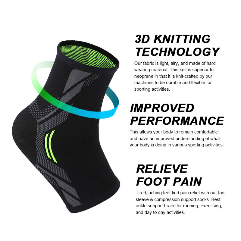 Knitted stretch ankle support 3113650212894