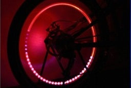 Bicycle electric car hot wheels colorful nozzle lights car motorcycle nozzle lamp 31138626867007
