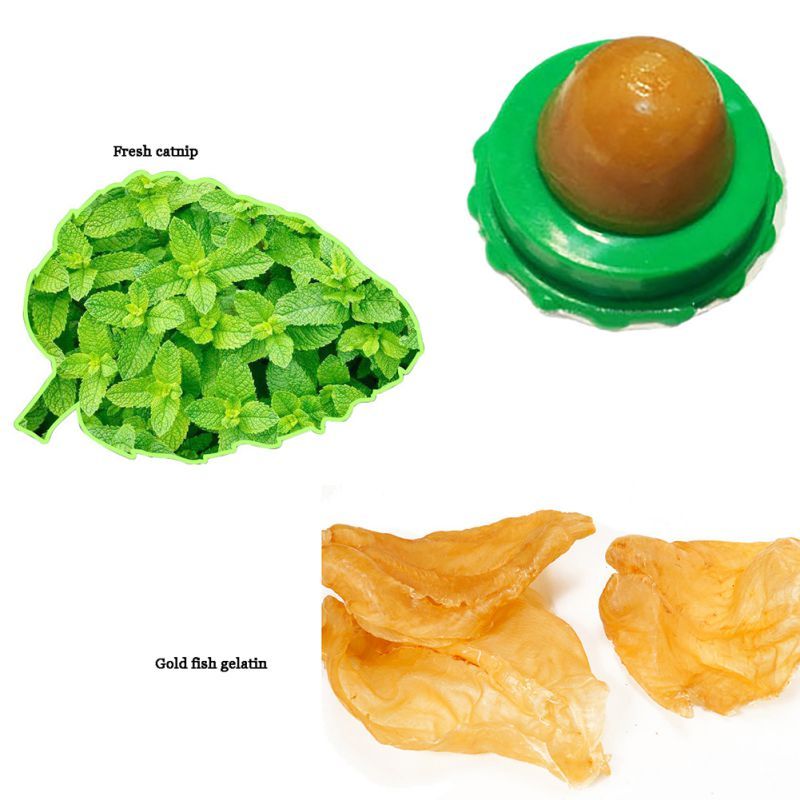 Pet Cat Sugar Energy Ball Lick Toys Catnip 3122760594963