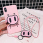 Compatible With  Compatible With , Funny Cartoon PigCase For  X XS Max XR Case For7 6s 8 8 Plus Cover Cute Nose Soft Back Cas